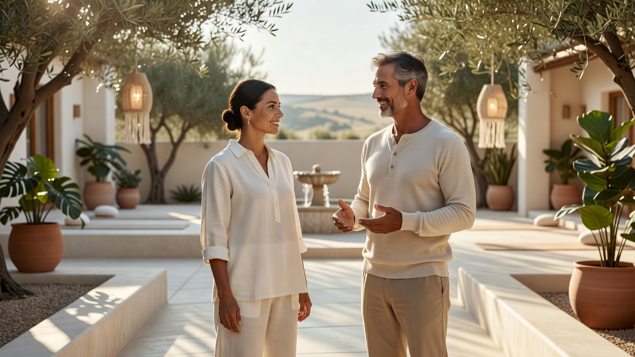 Jovena Tealoak and Gantor in Calora Wellness